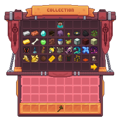 Visuel du menu des collections