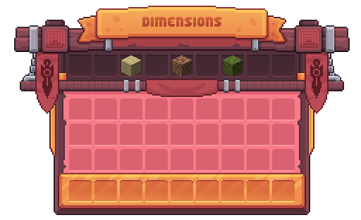 Visuel de l'interface du menu dimtp