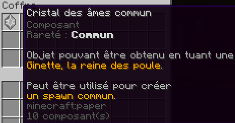 Description de la plaque d'acier rituel commune