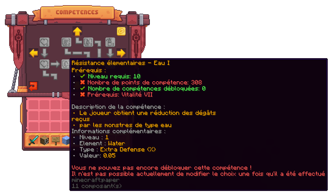 Visuel d'une compétence élémentaire
